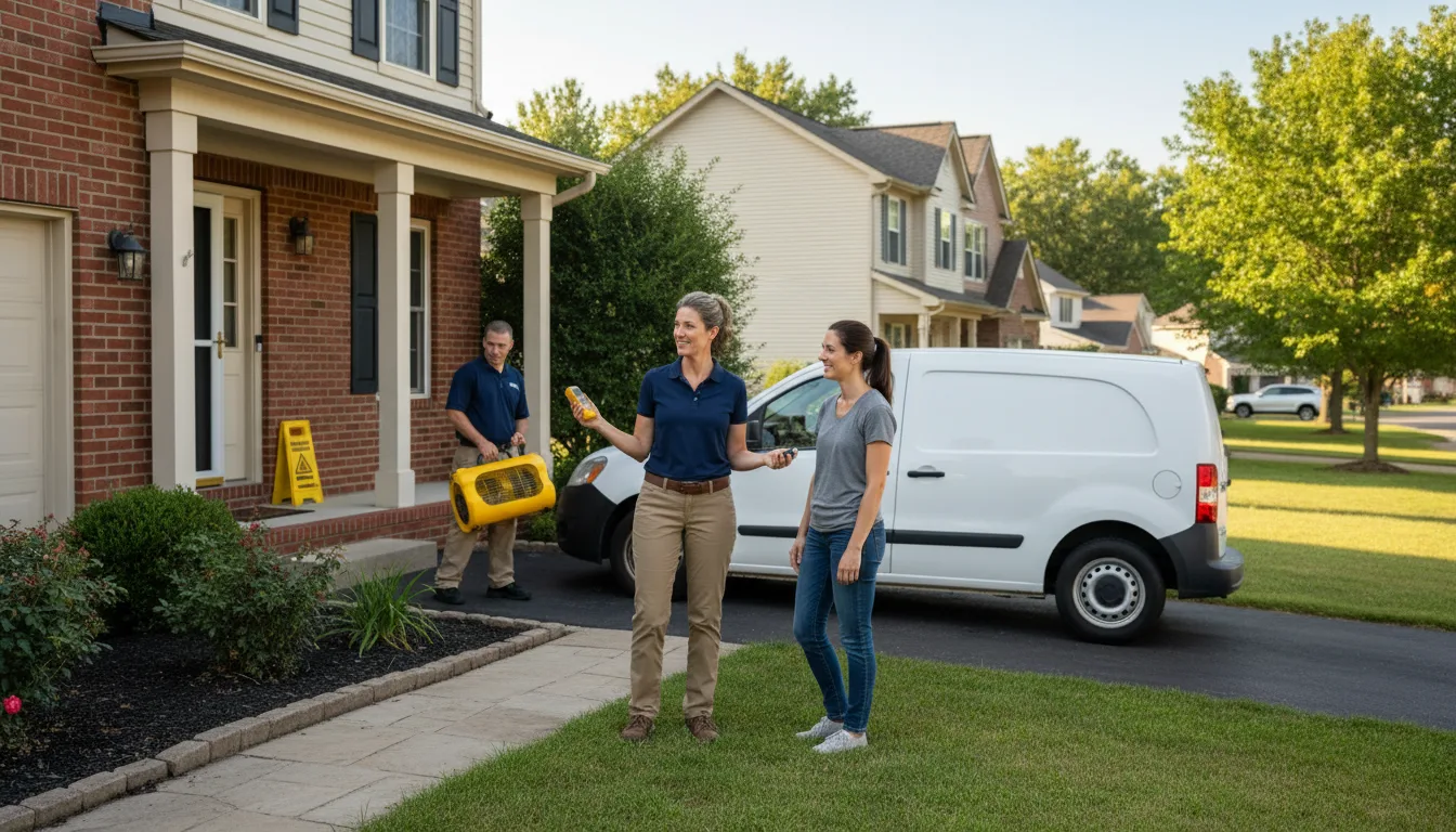 Water restoration image for Home Water Damage Repair in West Farmington, ME